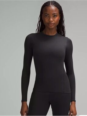 lululemon Wundermost Ultra-Soft Nulu Crewneck Long-Sleeve Shirt